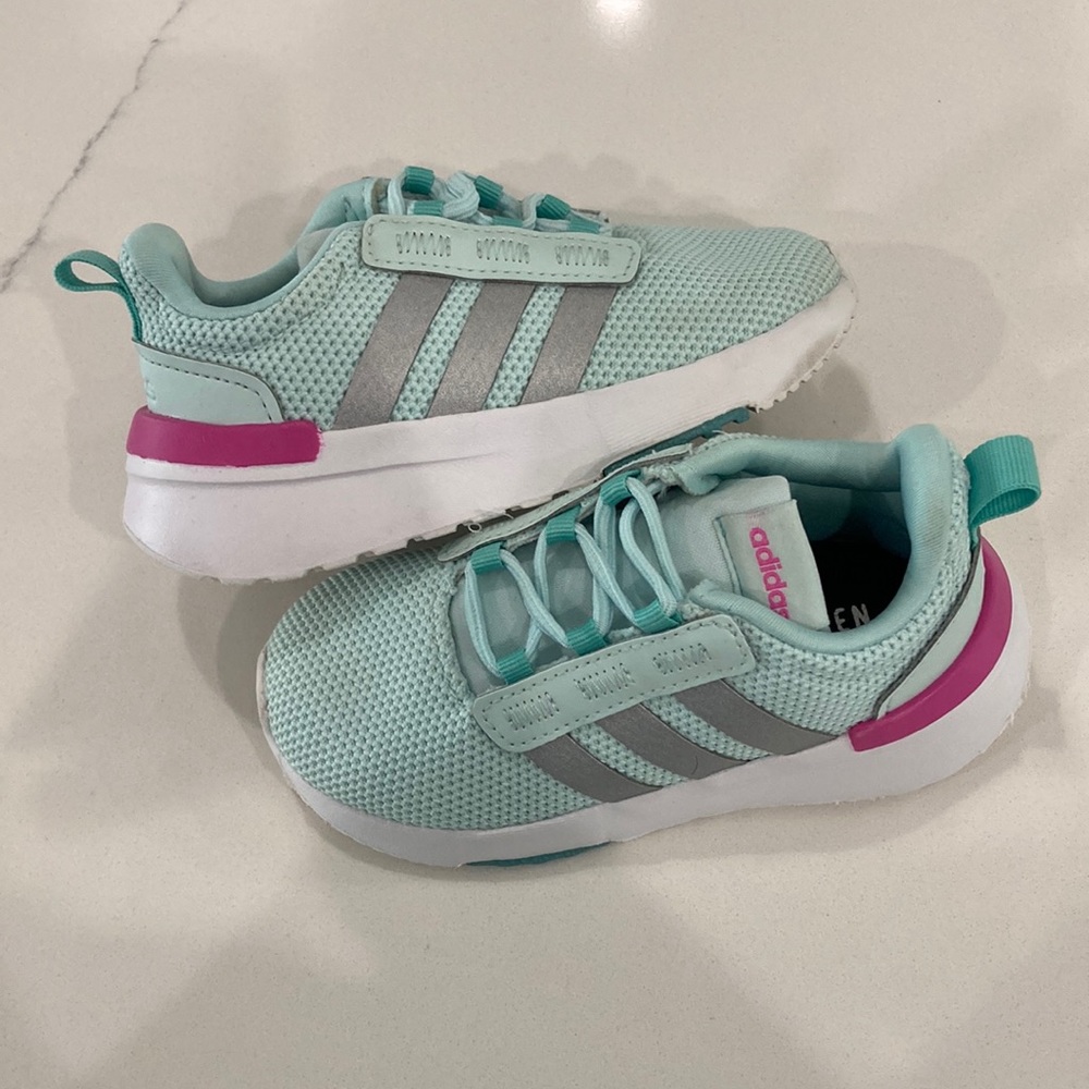 Toddler girls Adidas tennis shoes